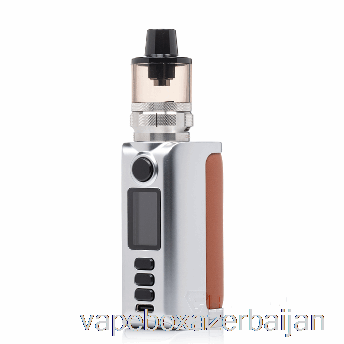 Vape Box Azerbaijan DOVPO RIVA 200W Starter Kit Silver-Brown